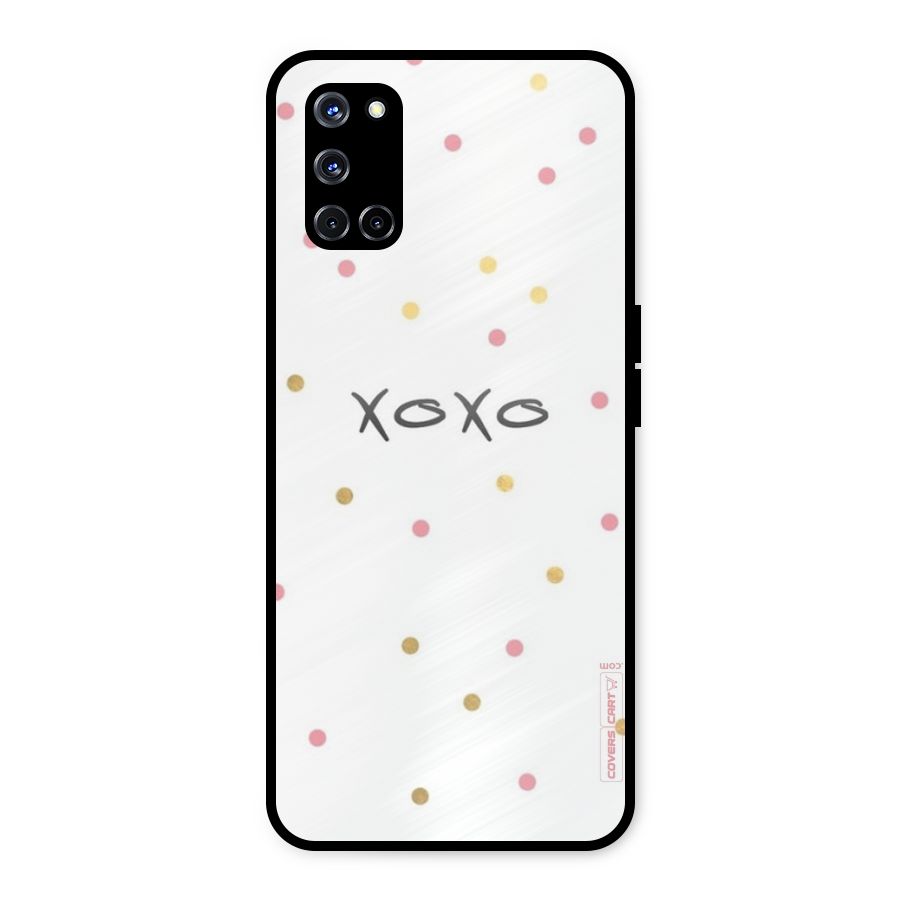 Polka Hugs Metal Back Case for Oppo A52