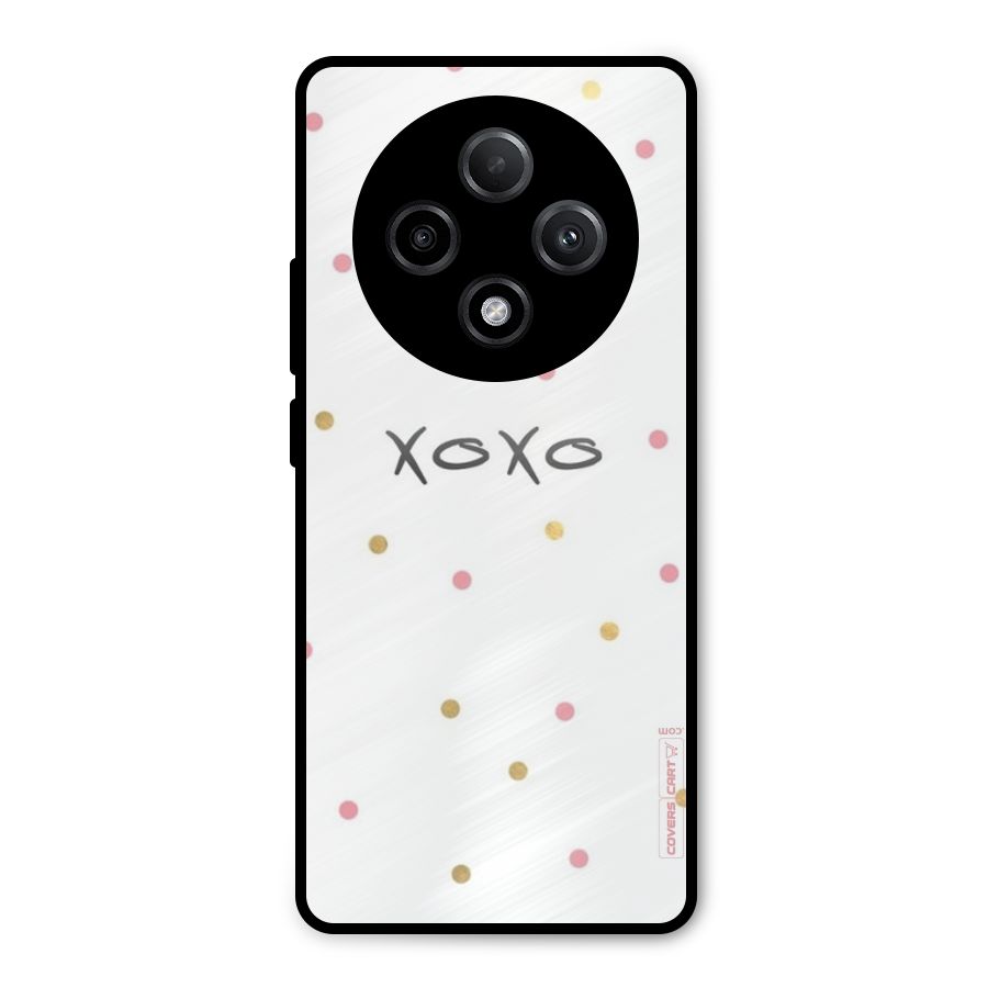 Polka Hugs Metal Back Case for Oppo F27 Pro Plus