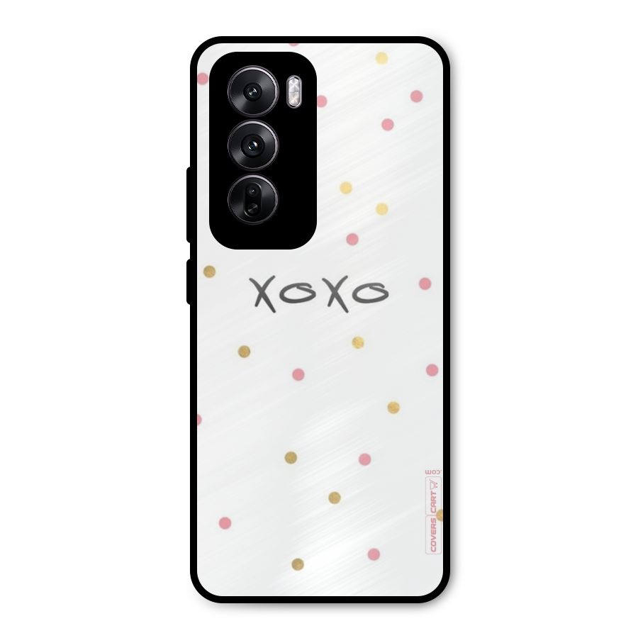 Polka Hugs Metal Back Case for Oppo Reno12