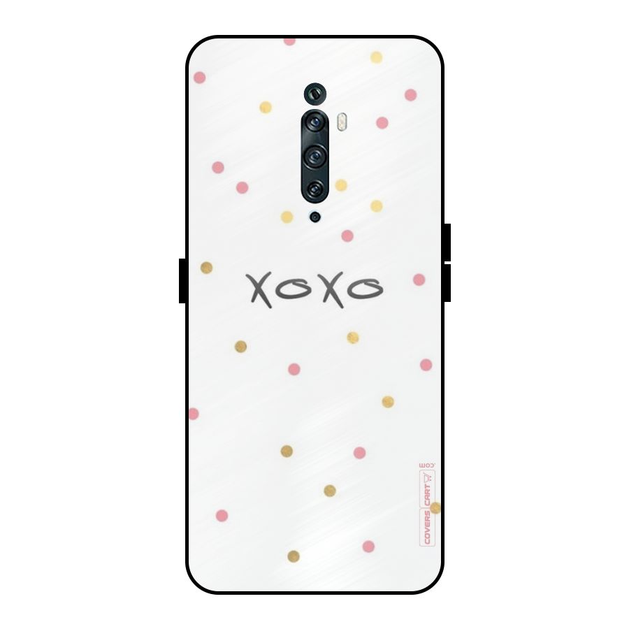 Polka Hugs Metal Back Case for Oppo Reno2 F