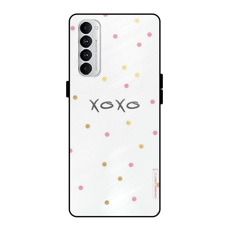 Polka Hugs Metal Back Case for Oppo Reno4 Pro