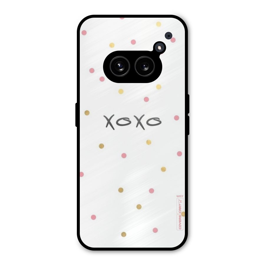 Polka Hugs Metal Back Case for Nothing Phone 2a