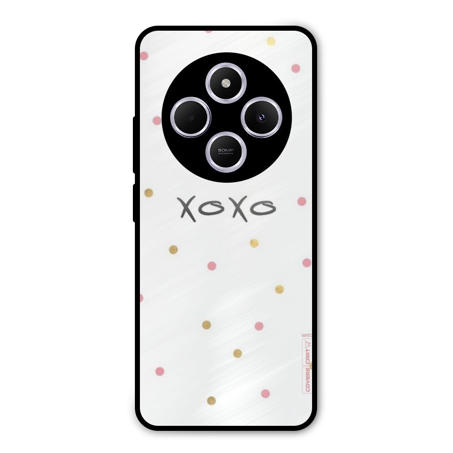 Polka Hugs Metal Back Case for Poco C75 5G