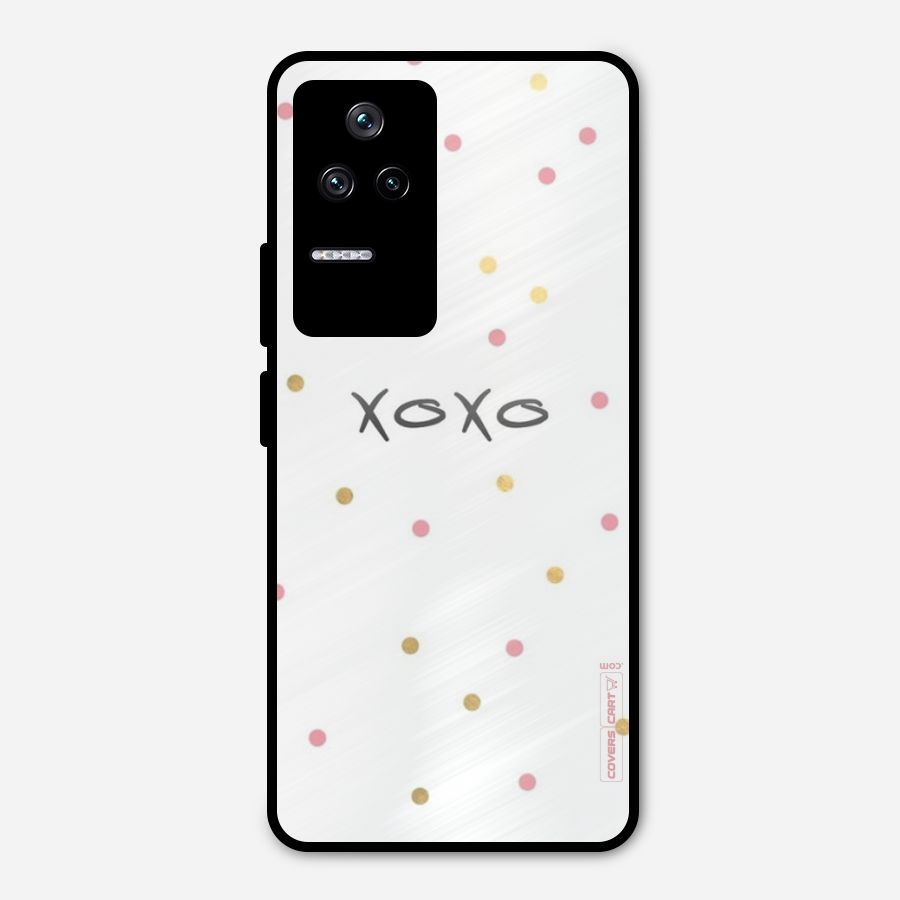 Polka Hugs Metal Back Case for Poco F4 5G