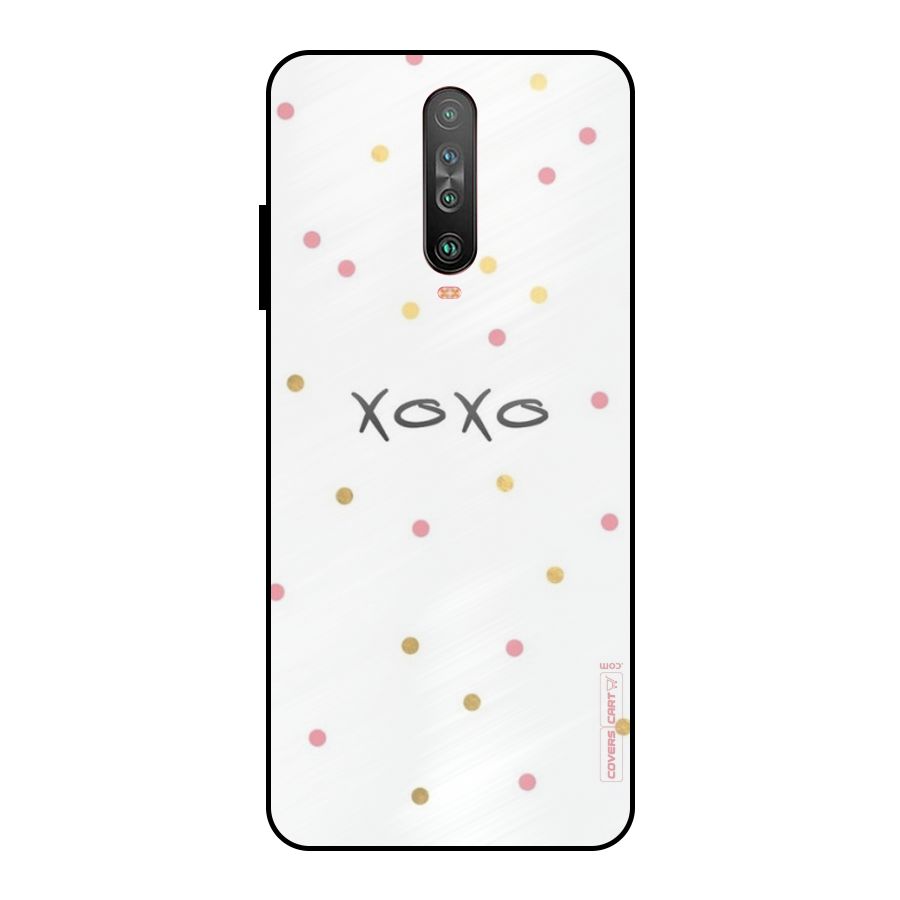 Polka Hugs Metal Back Case for Poco X2