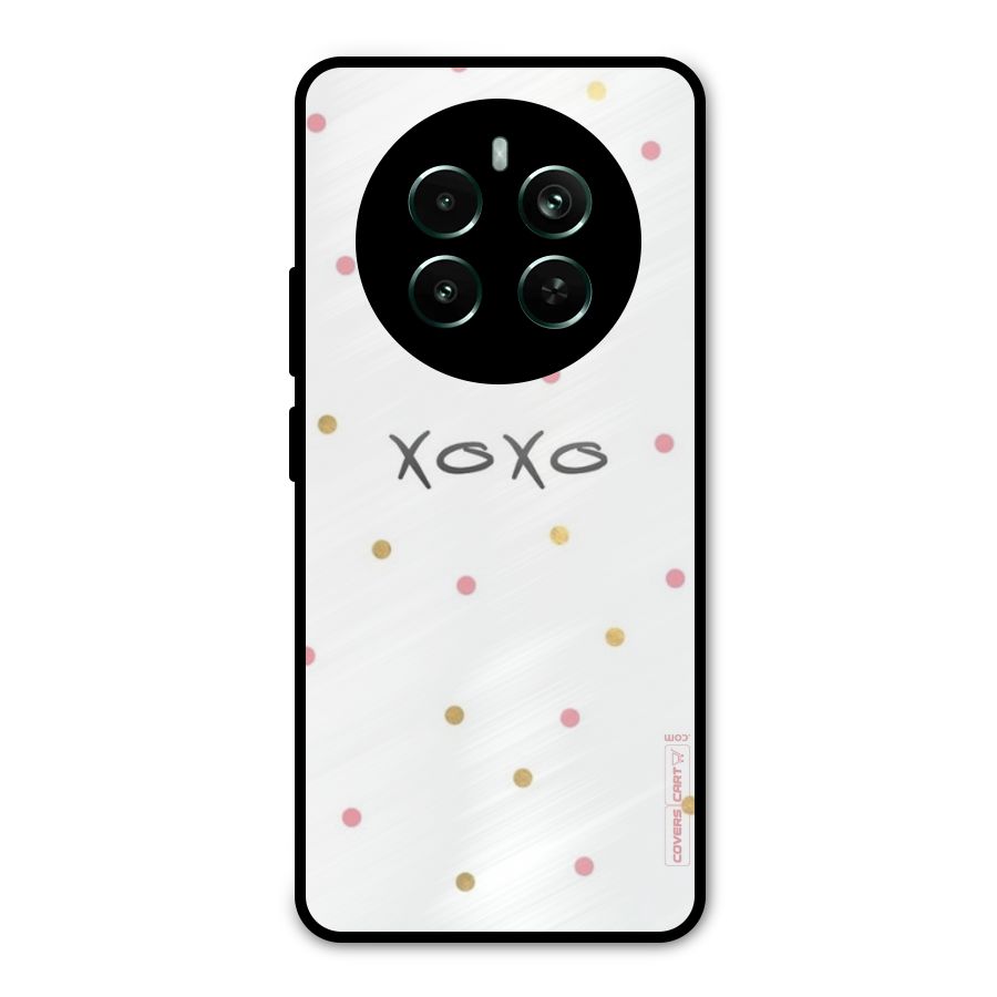 Polka Hugs Metal Back Case for Realme 12 Pro Plus