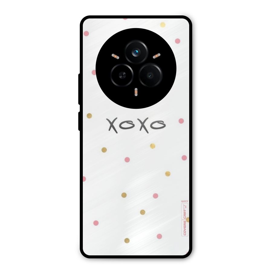 Polka Hugs Metal Back Case for Realme 14 Pro