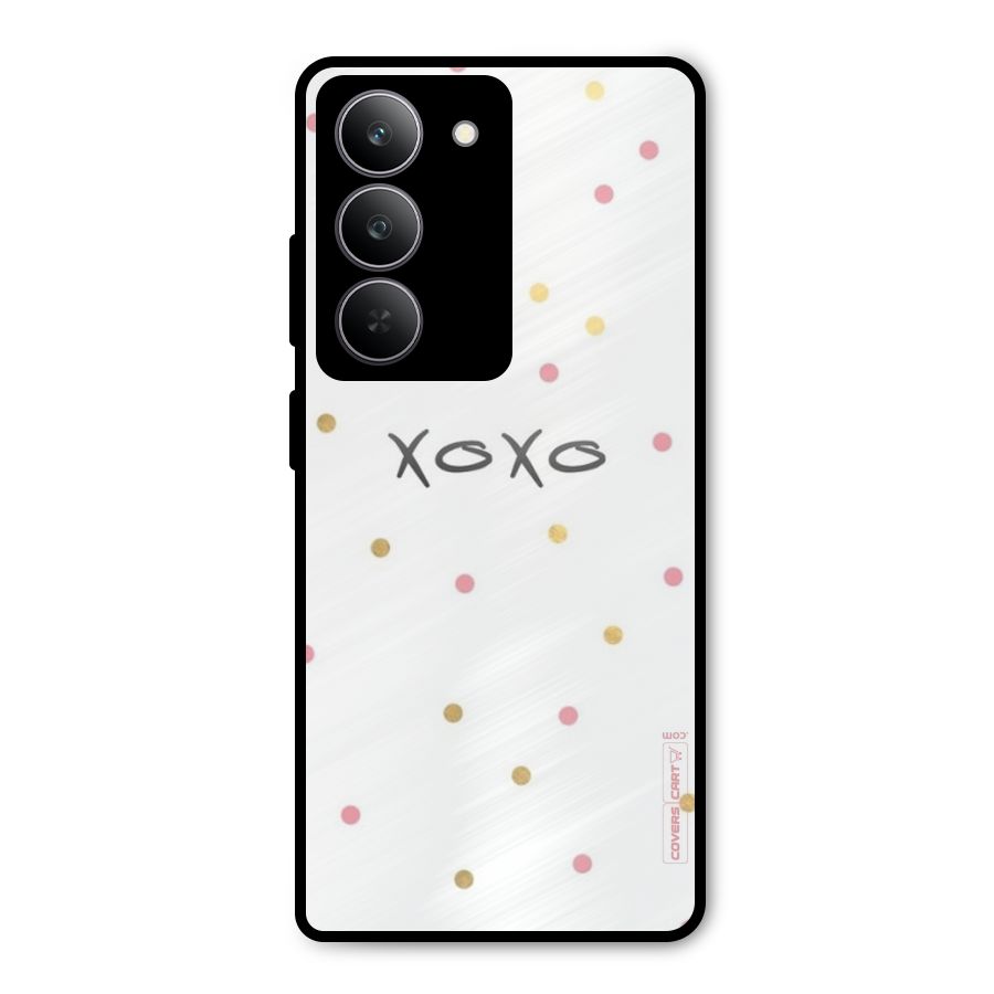 Polka Hugs Metal Back Case for Realme 14x