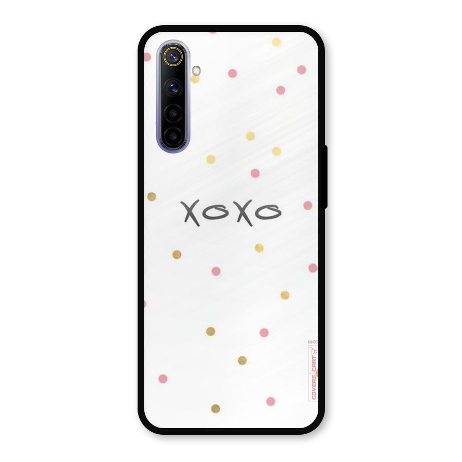 Polka Hugs Metal Back Case for Realme 6