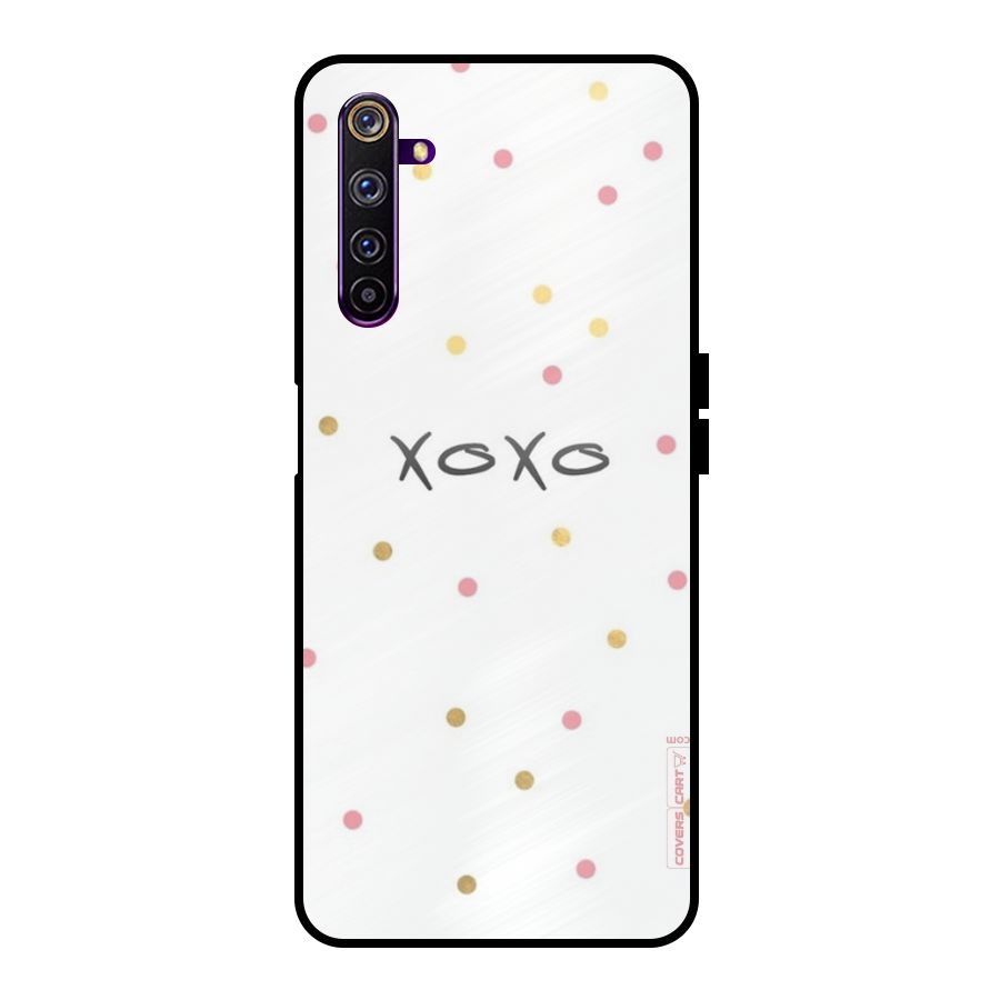 Polka Hugs Metal Back Case for Realme 6 Pro