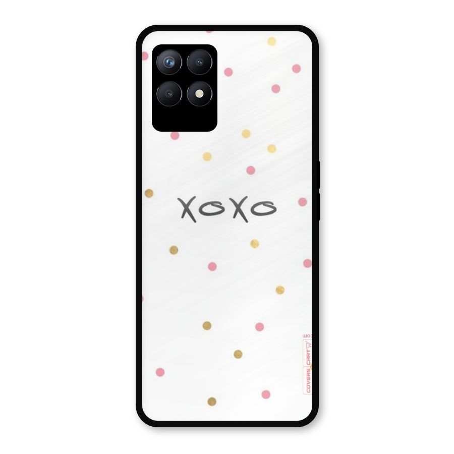 Polka Hugs Metal Back Case for Realme Narzo 50