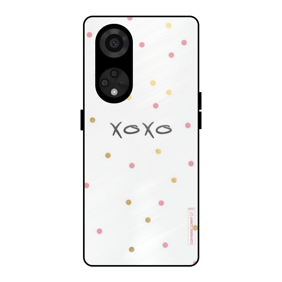 Polka Hugs Metal Back Case for Reno8 T 5G