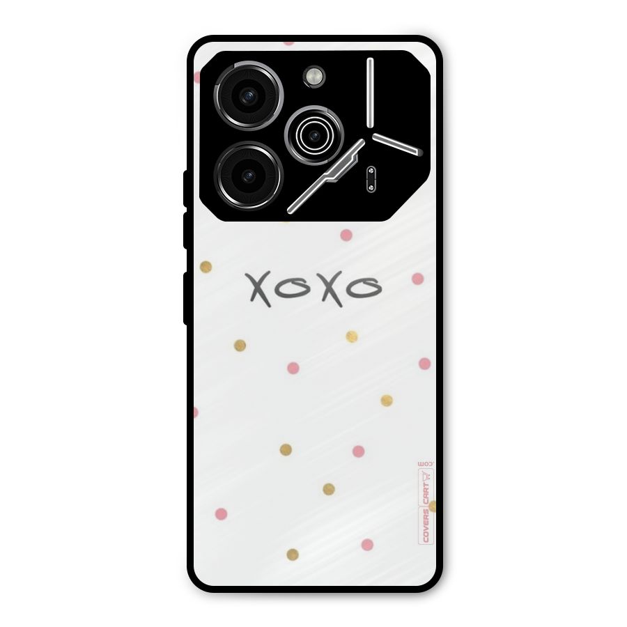 Polka Hugs Metal Back Case for Tecno Pova 6 Pro