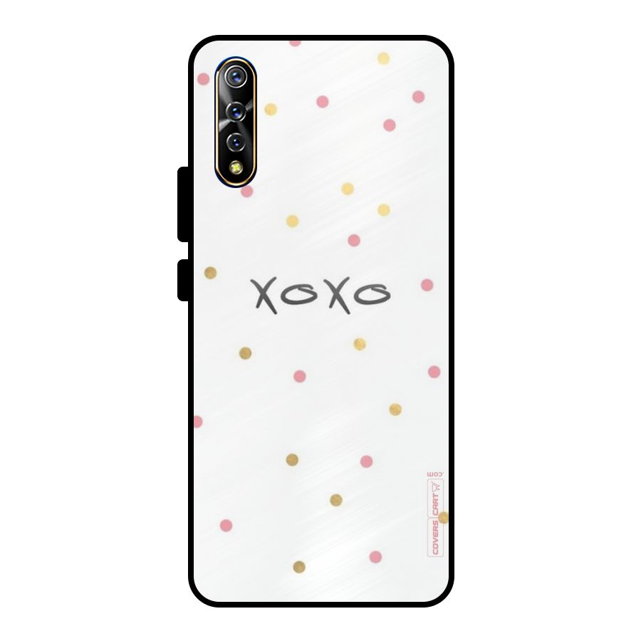 Polka Hugs Metal Back Case for Vivo S1