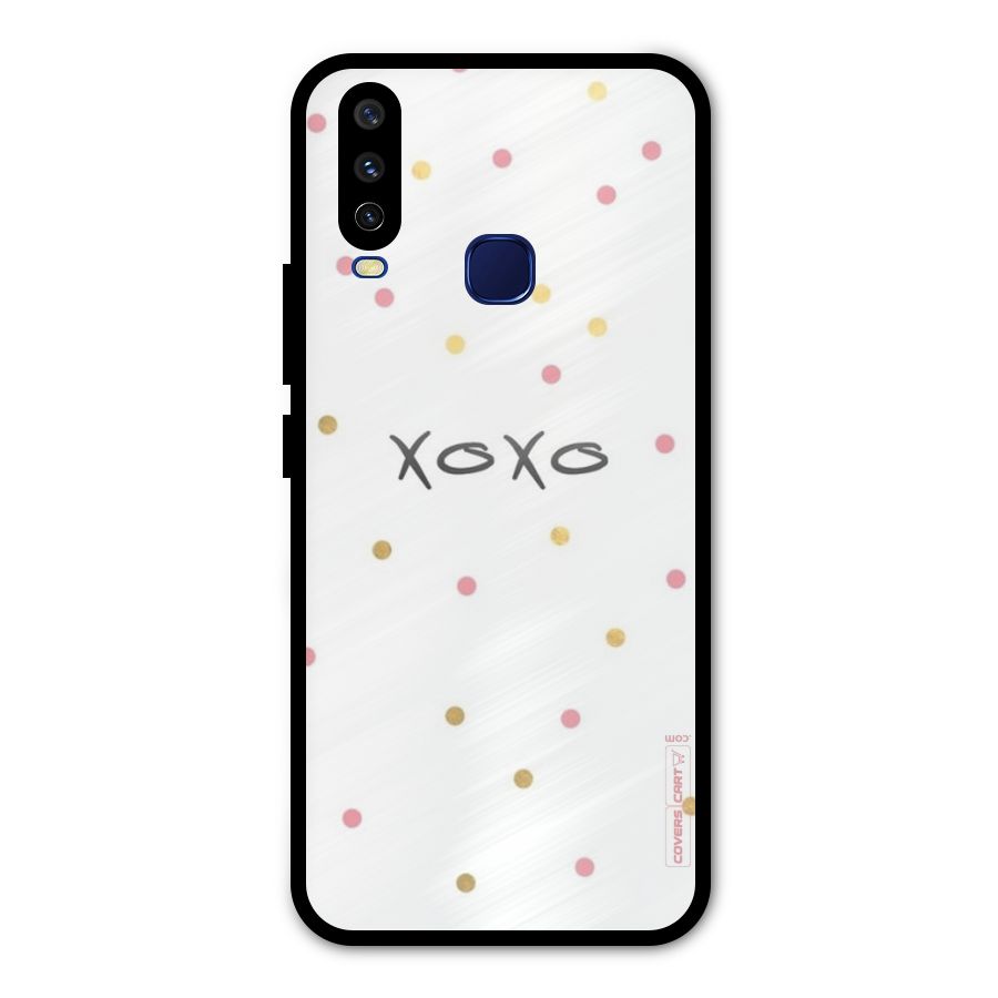 Polka Hugs Metal Back Case for Vivo V17