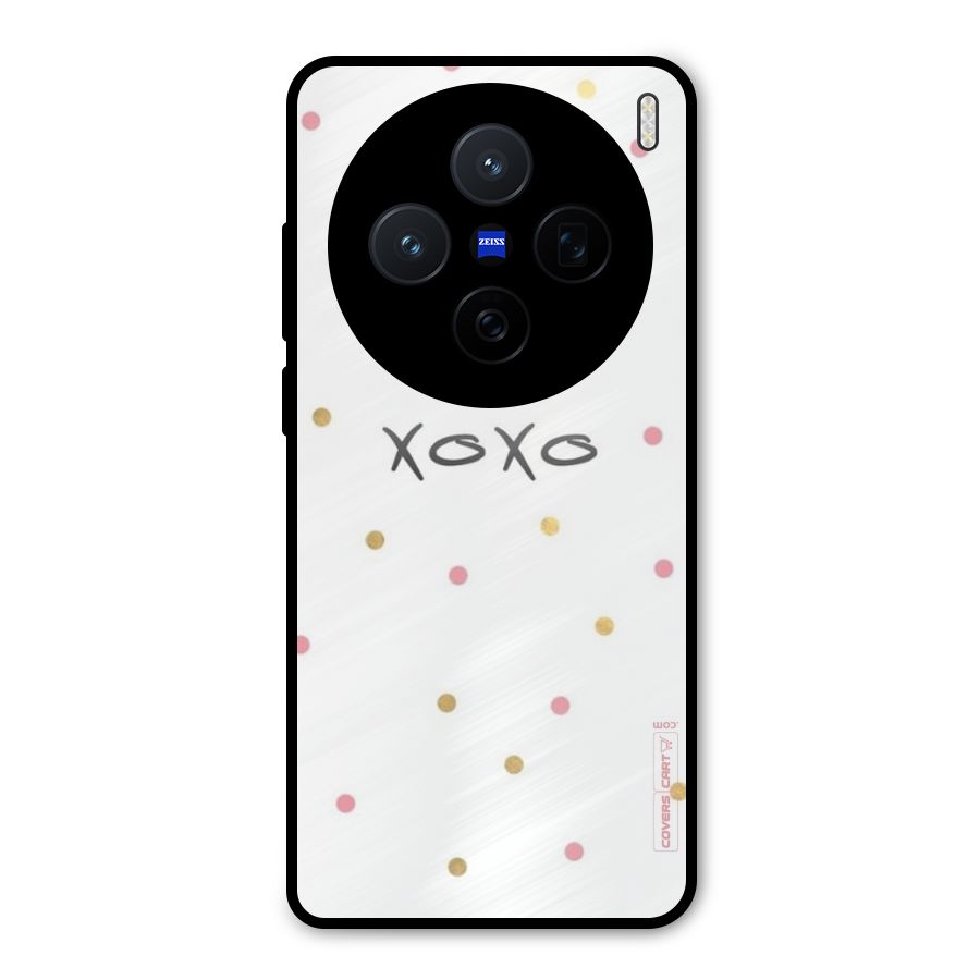 Polka Hugs Metal Back Case for Vivo X200
