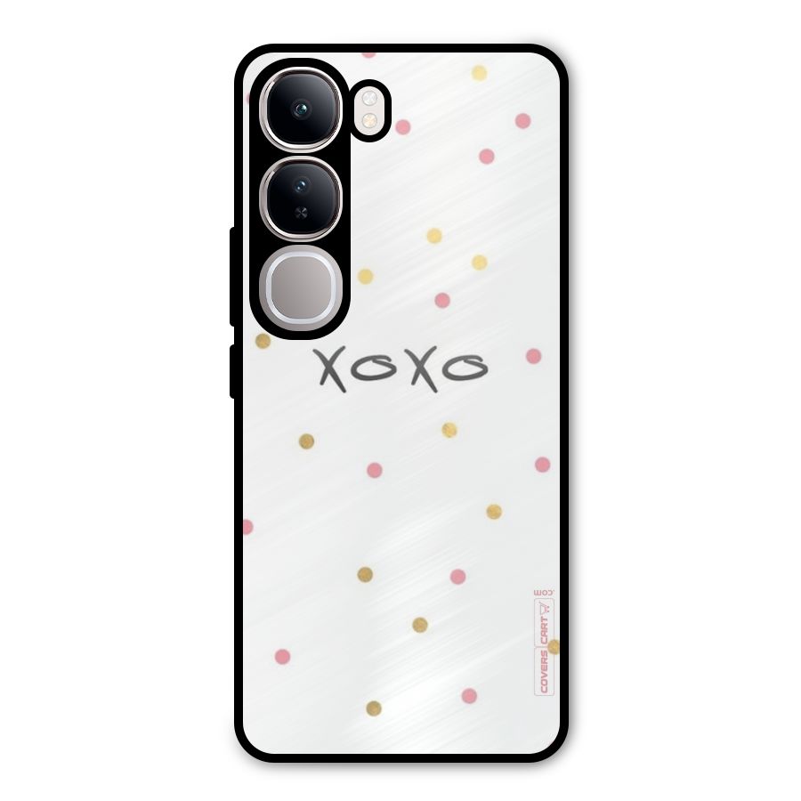 Polka Hugs Metal Back Case for Vivo Y300