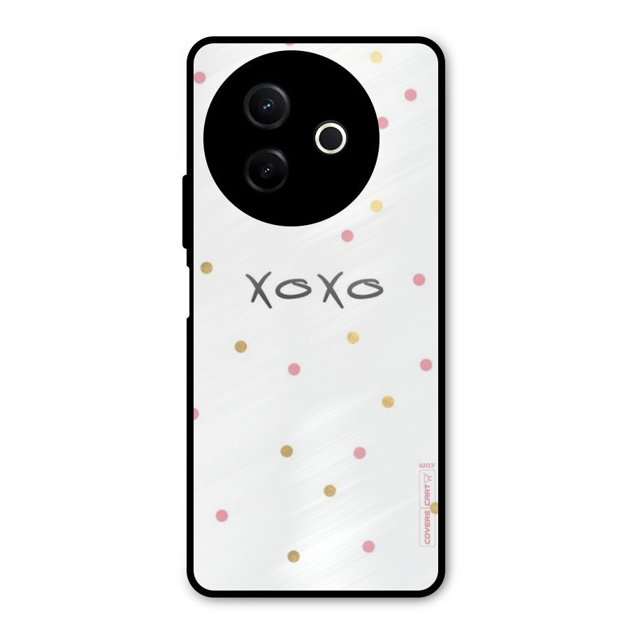 Polka Hugs Metal Back Case for Vivo Y39
