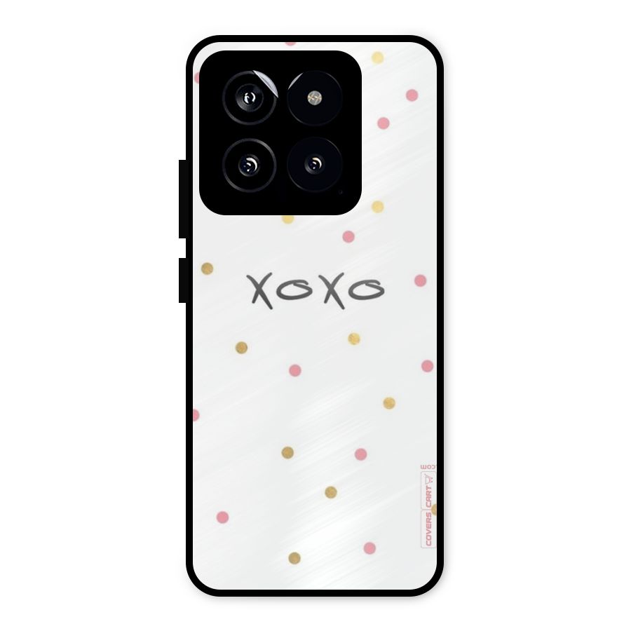 Polka Hugs Metal Back Case for Xiaomi 14