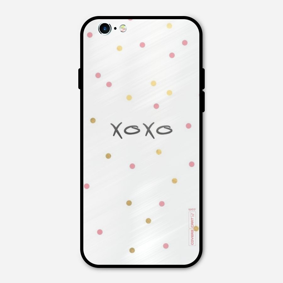Polka Hugs Metal Back Case for iPhone 6 6s