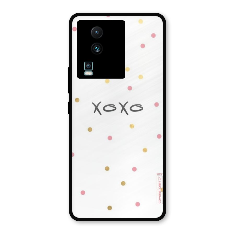 Polka Hugs Metal Back Case for iQOO Neo 7