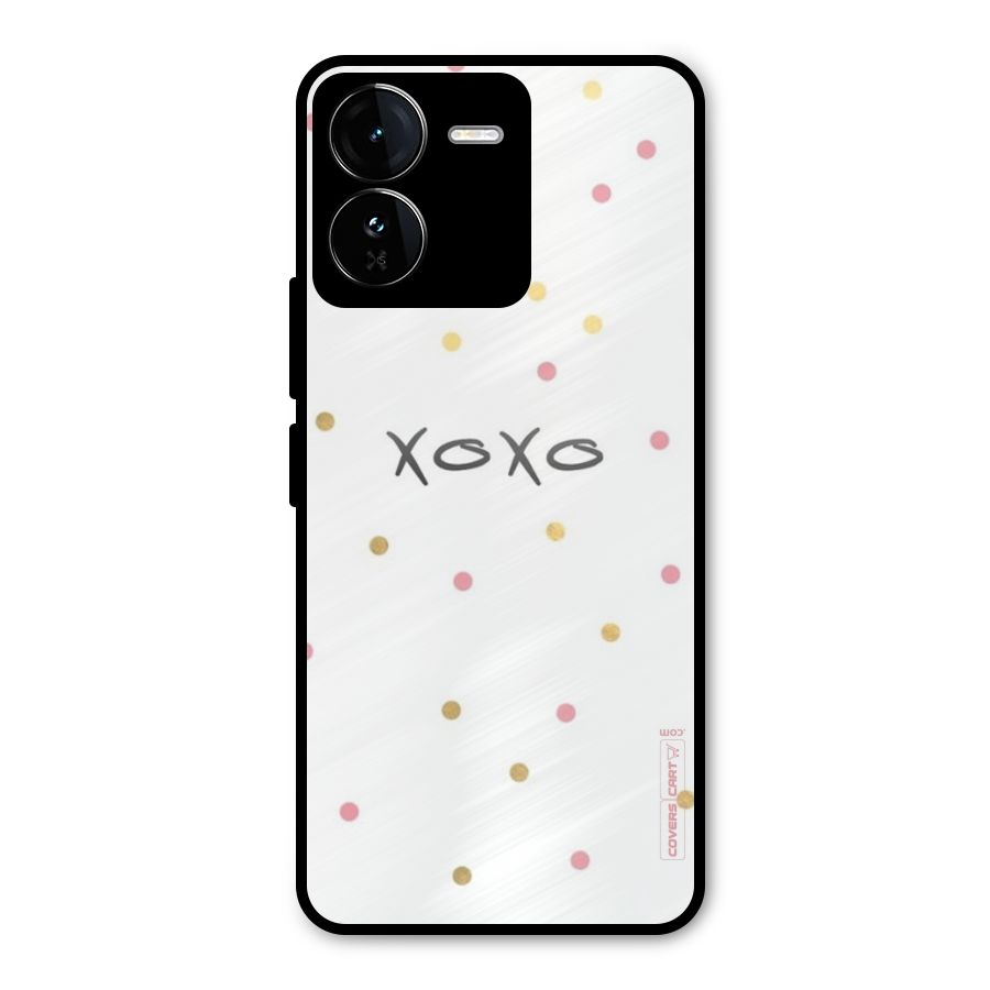 Polka Hugs Metal Back Case for iQOO Z9