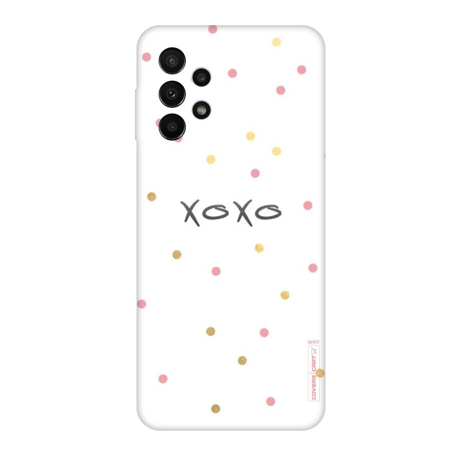 Polka Hugs Original Polycarbonate Back Case for Galaxy A23