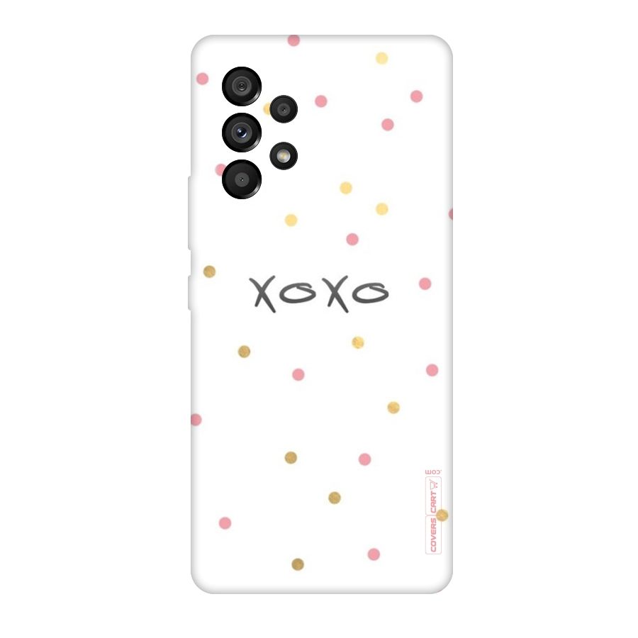 Polka Hugs Original Polycarbonate Back Case for Galaxy A53 5G