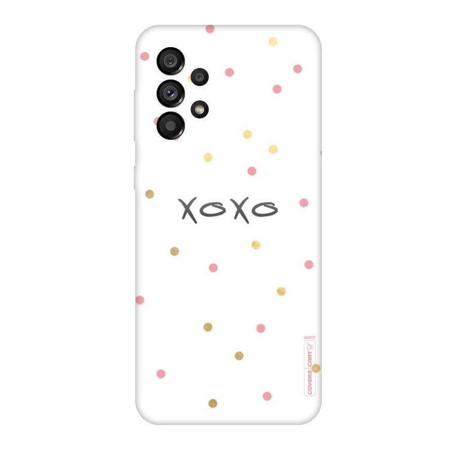 Polka Hugs Original Polycarbonate Back Case for Galaxy A73 5G