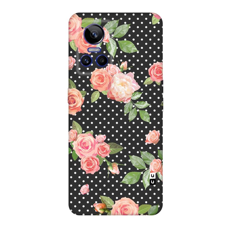 Polka Peach Original Polycarbonate Back Case for Realme GT Neo 3