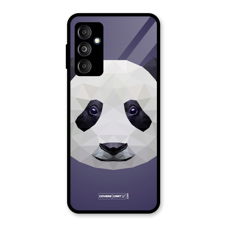 Polygon Panda Glass Back Case for Galaxy M14 5G