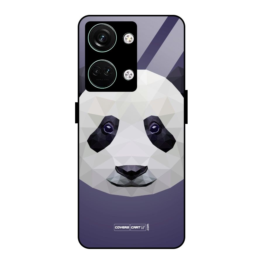 Polygon Panda Glass Back Case for Oneplus Nord 3