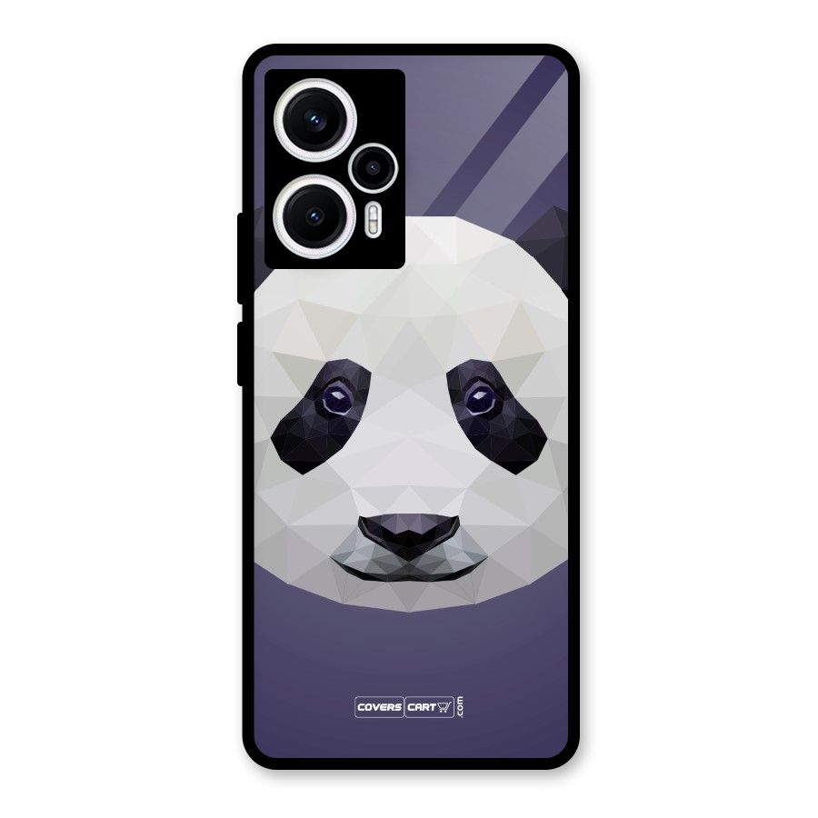 Polygon Panda Glass Back Case for Poco F5