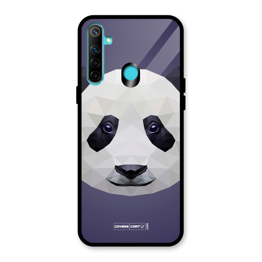 Polygon Panda Glass Back Case for Realme 5i