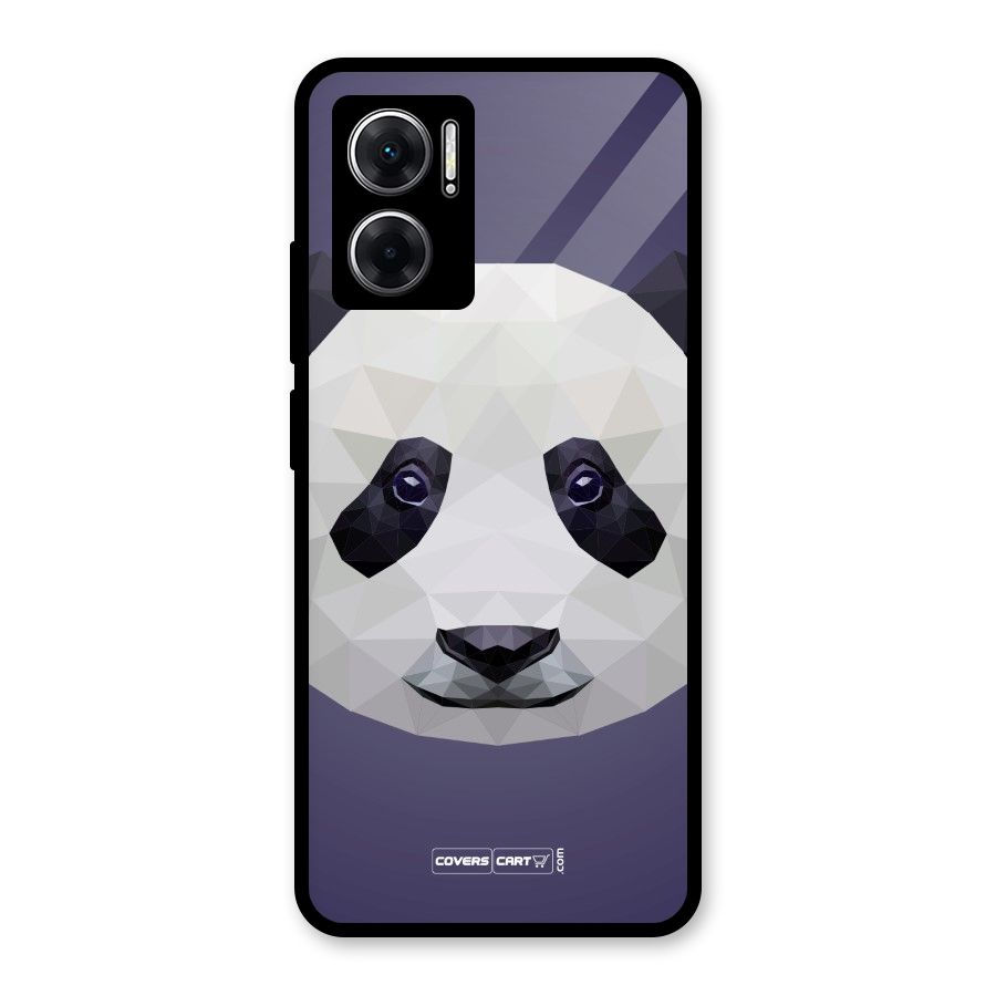 Polygon Panda Glass Back Case for Redmi 11 Prime 5G
