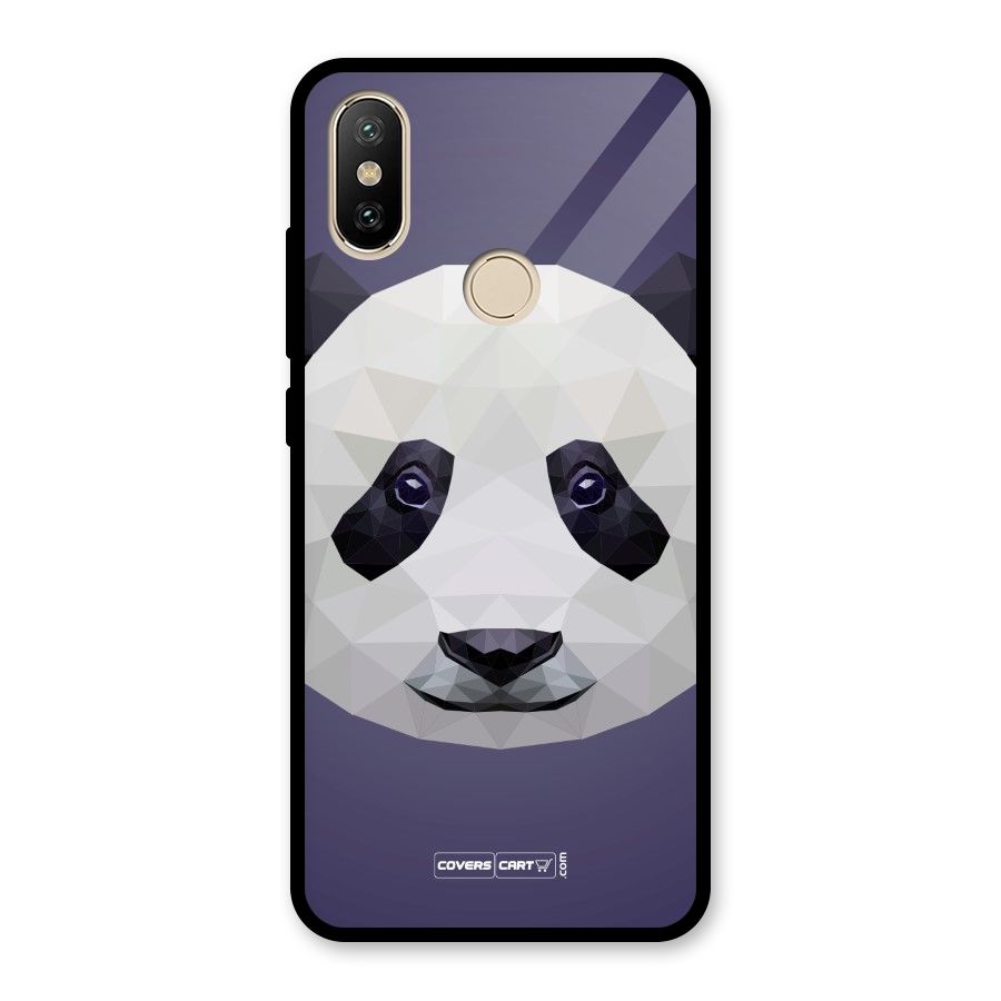 Polygon Panda Glass Back Case for Redmi A2