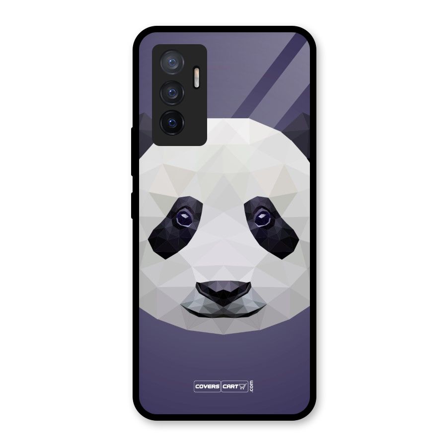 Polygon Panda Glass Back Case for Vivo V23e