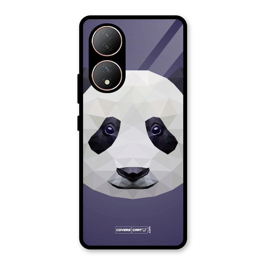 Polygon Panda Glass Back Case for Vivo Y100A