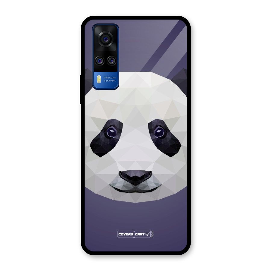 Polygon Panda Glass Back Case for Vivo Y31
