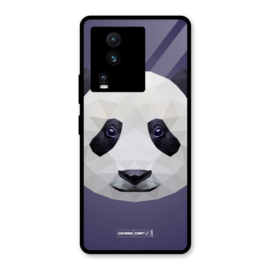 Polygon Panda Glass Back Case for Vivo iQOO Neo 7 Pro
