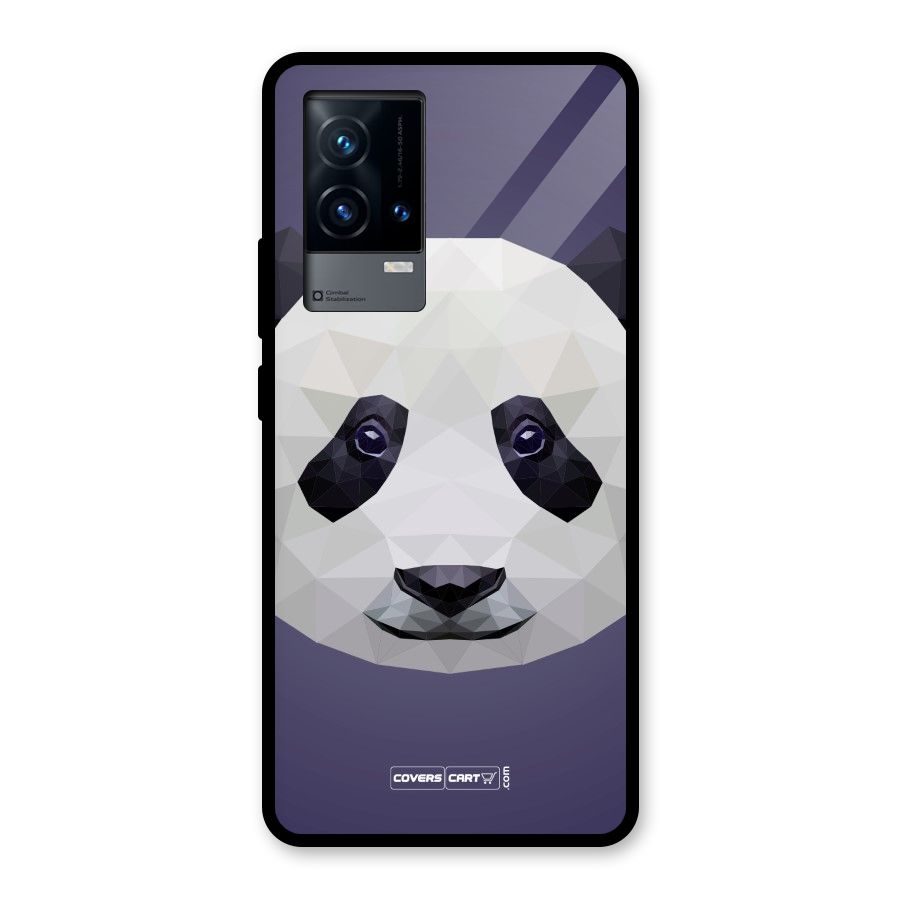 Polygon Panda Glass Back Case for iQOO 9 5G