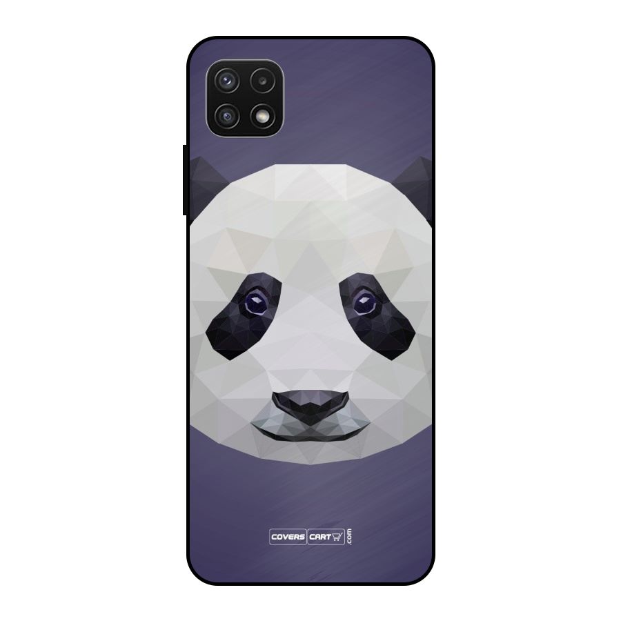Polygon Panda Metal Back Case for Galaxy A22 5G