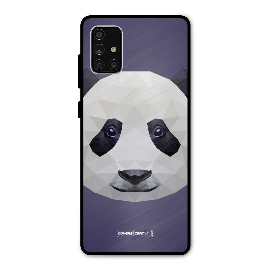 Polygon Panda Metal Back Case for Galaxy A71