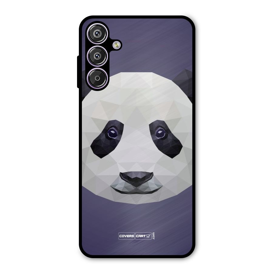 Polygon Panda Metal Back Case for Galaxy M15