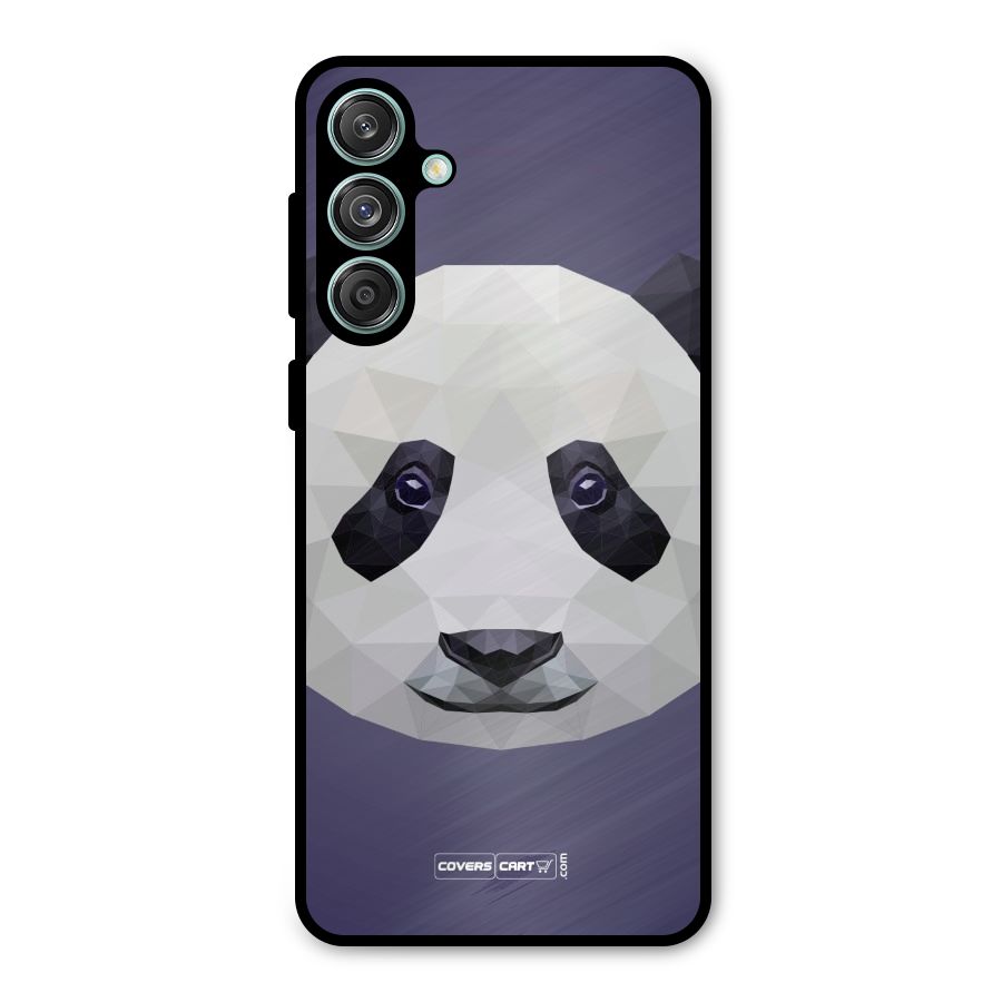 Polygon Panda Metal Back Case for Galaxy M55 5G