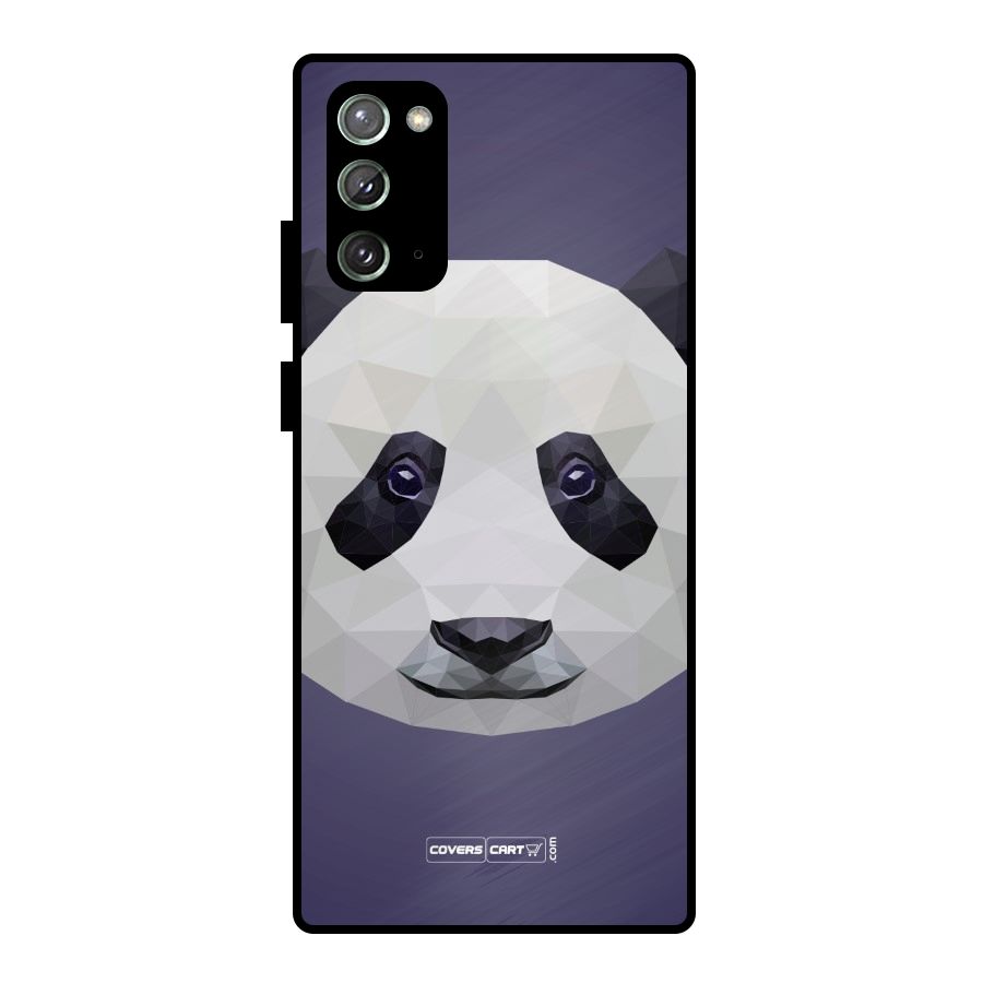Polygon Panda Metal Back Case for Galaxy Note 20