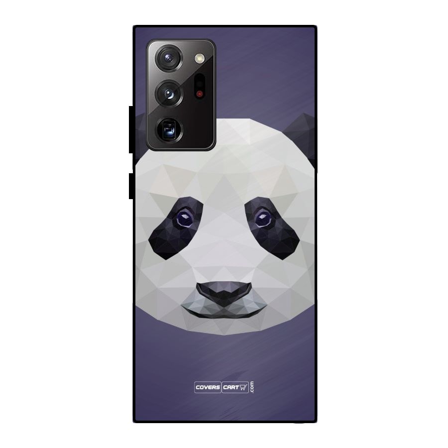 Polygon Panda Metal Back Case for Galaxy Note 20 Ultra