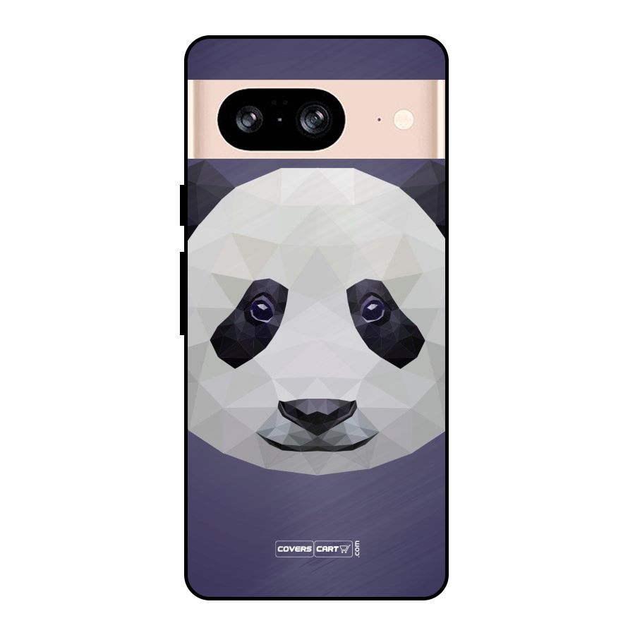 Polygon Panda Metal Back Case for Google Pixel 8