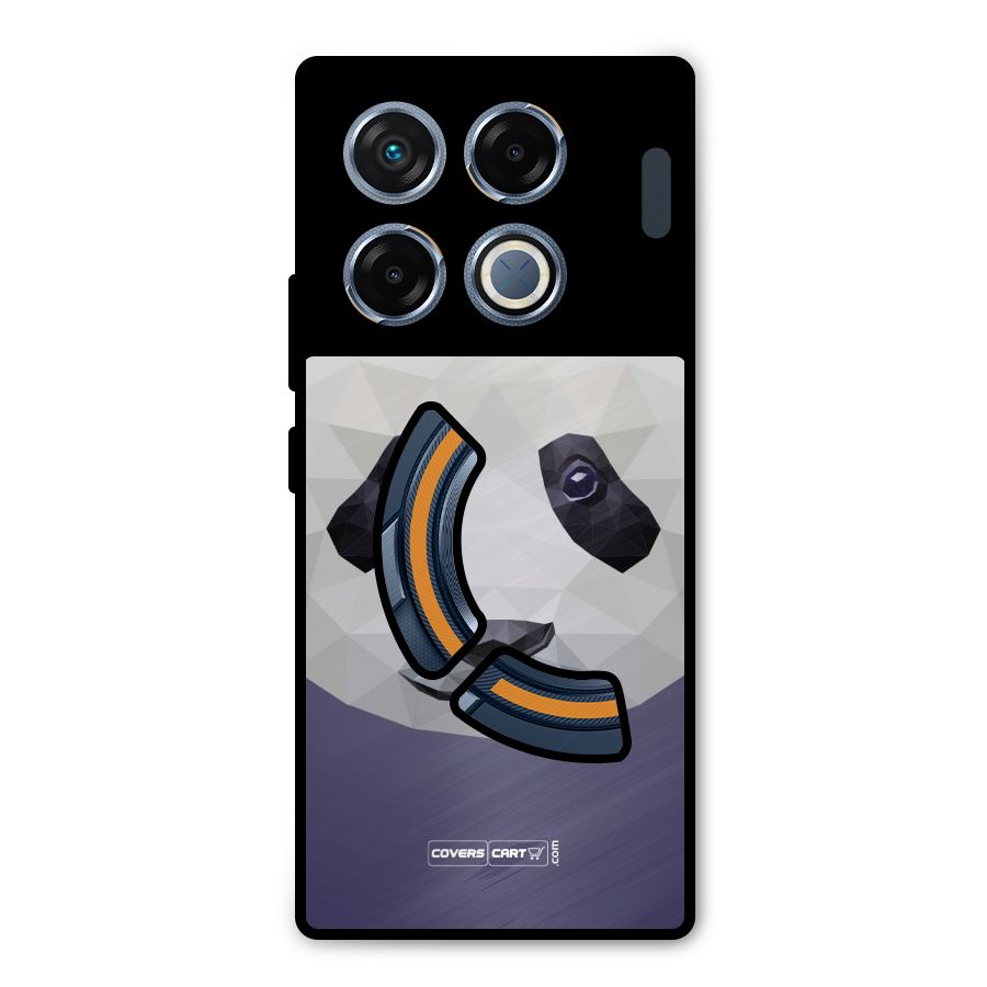 Polygon Panda Metal Back Case for Infinix GT 20 Pro