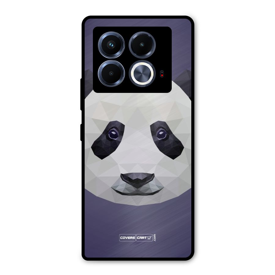 Polygon Panda Metal Back Case for Infinix Note 40 5G
